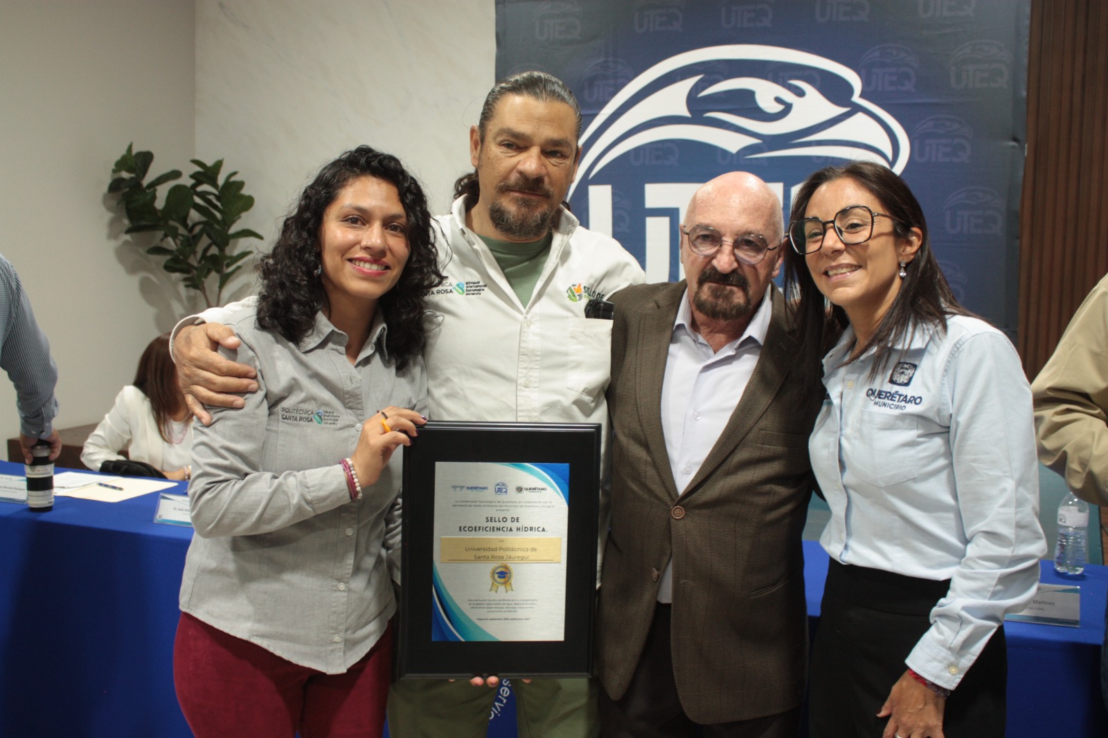 Imagen de Impulsa Municipio de Querétaro uso responsable del agua a través del sello de Ecoeficiencia Hídrica 2