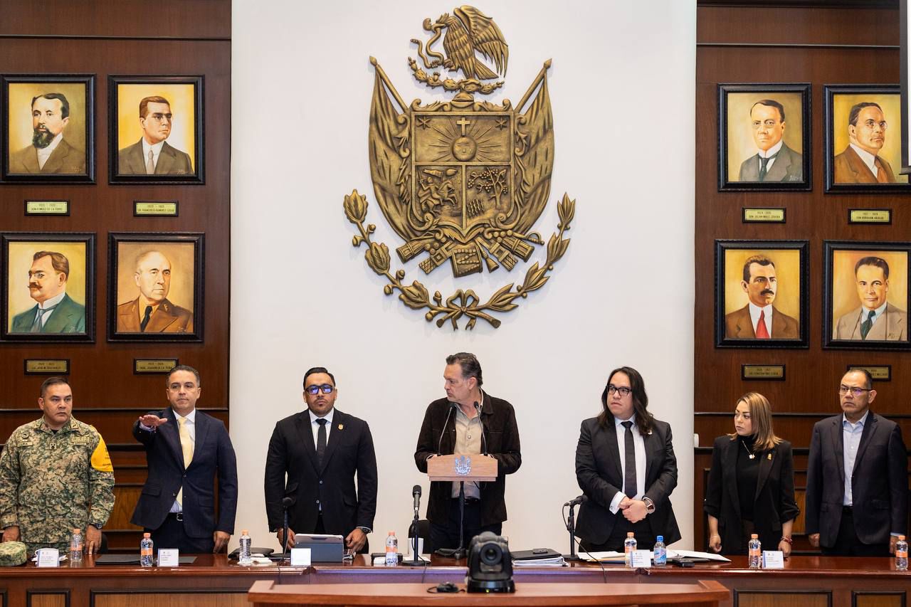 Imagen de Participa Felifer Macías en la Novena Sesión del Consejo Estatal de Seguridad 1