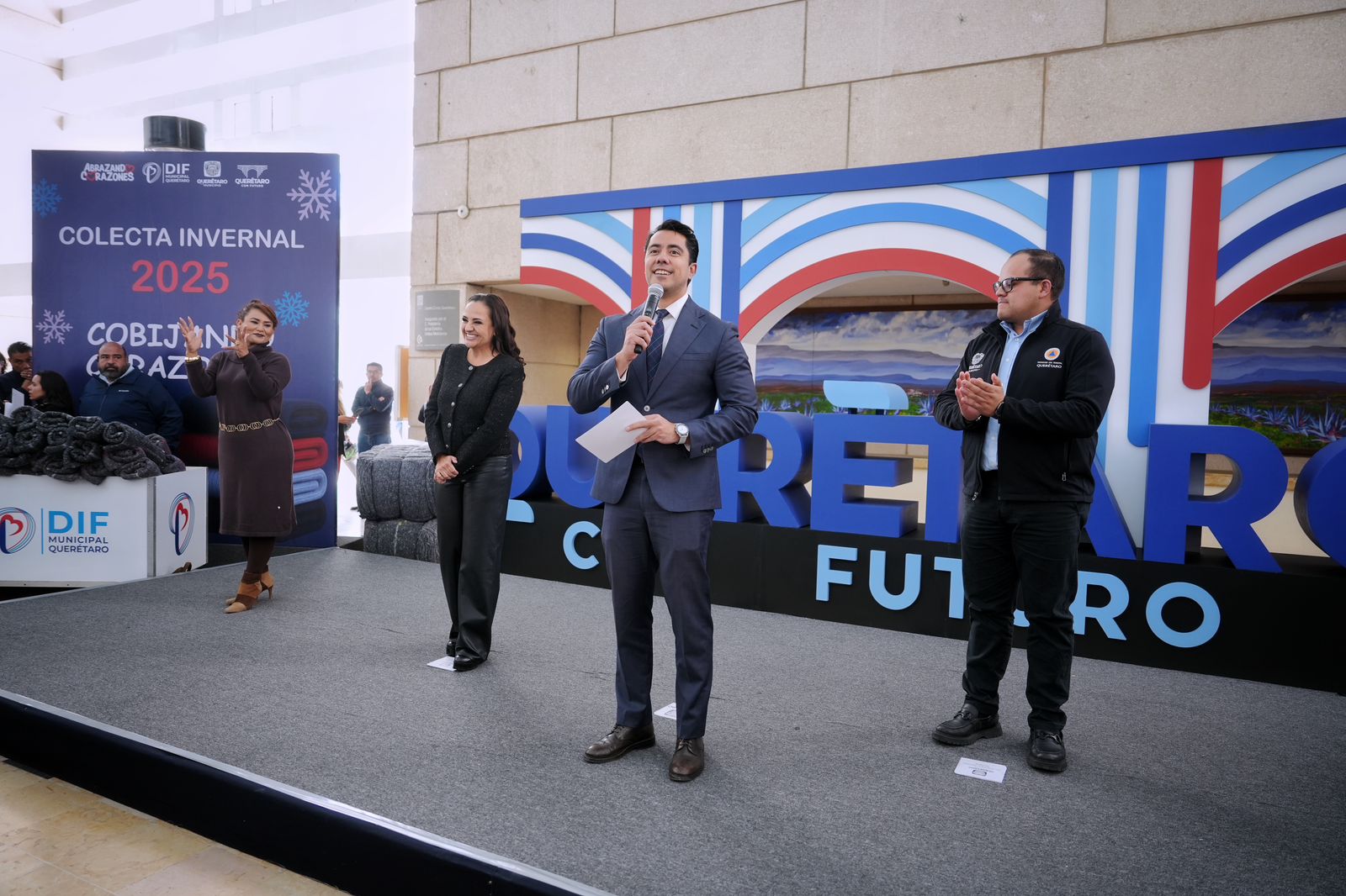 Imagen de Encabeza Felifer Macías arranque de la Colecta Invernal 2025 “Cobijando Corazones” 4