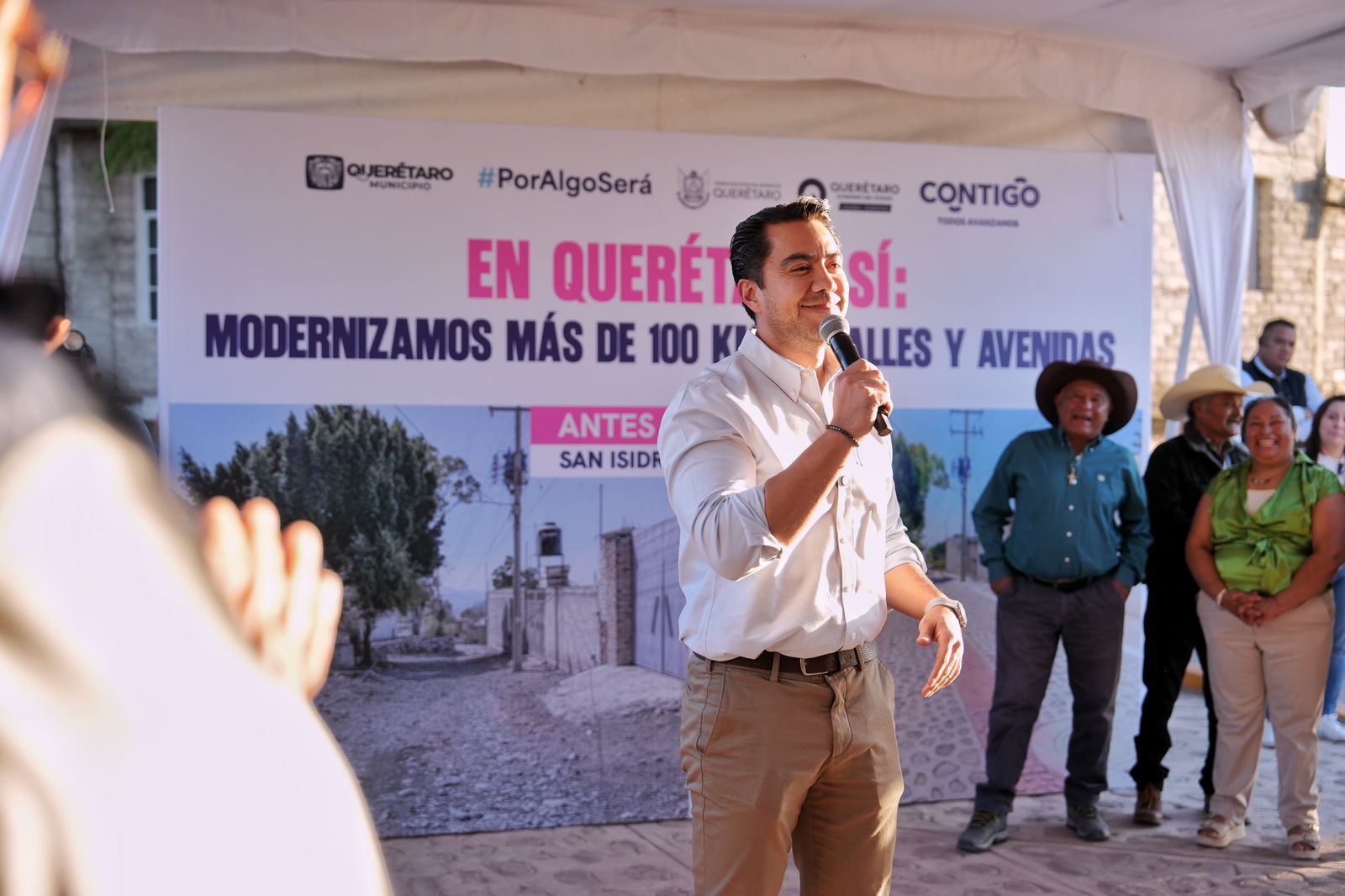 Imagen de Asiste Felifer Macías a la entrega de obra en la comunidad de San Isidro el Alto 4