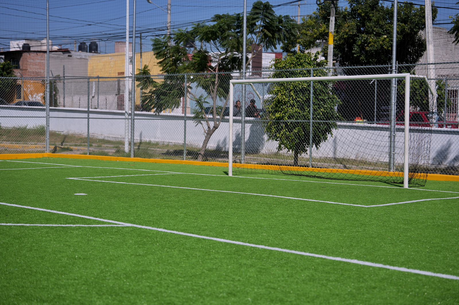 Imagen de Entrega Felifer Macías rehabilitación de la cancha de futbol de la Unidad Deportiva Belén 5
