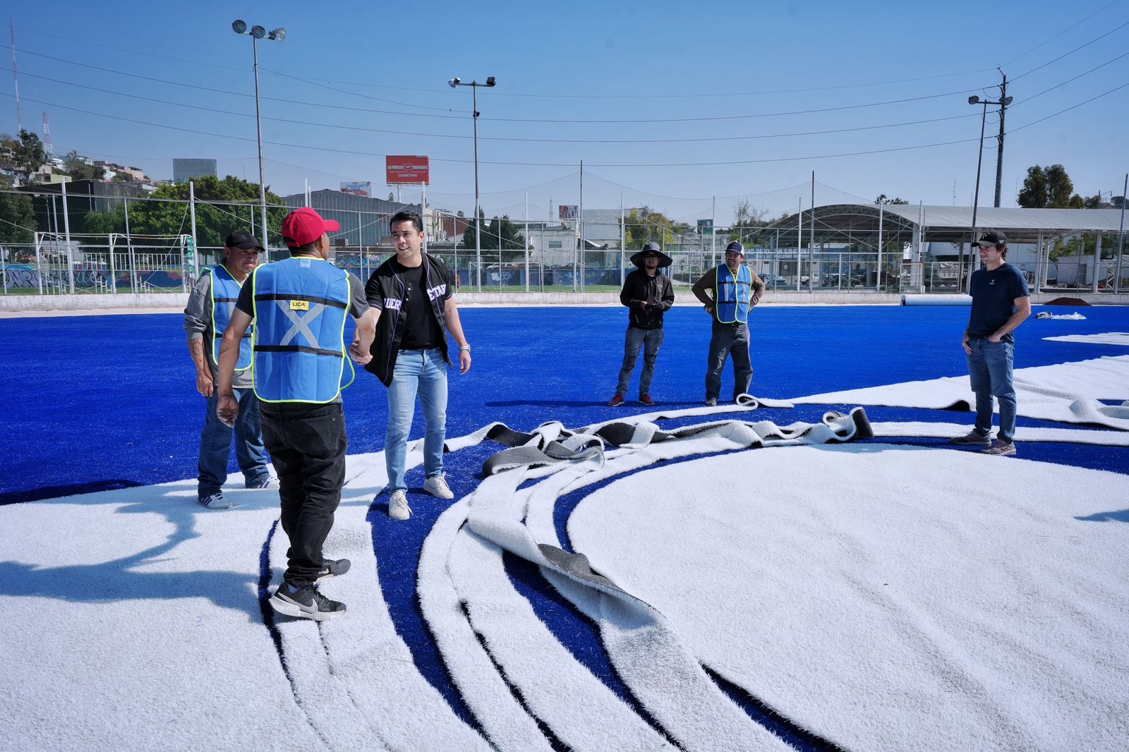 Imagen de Supervisa Felifer Macías rescate de la Unidad Deportiva San Pablo 3