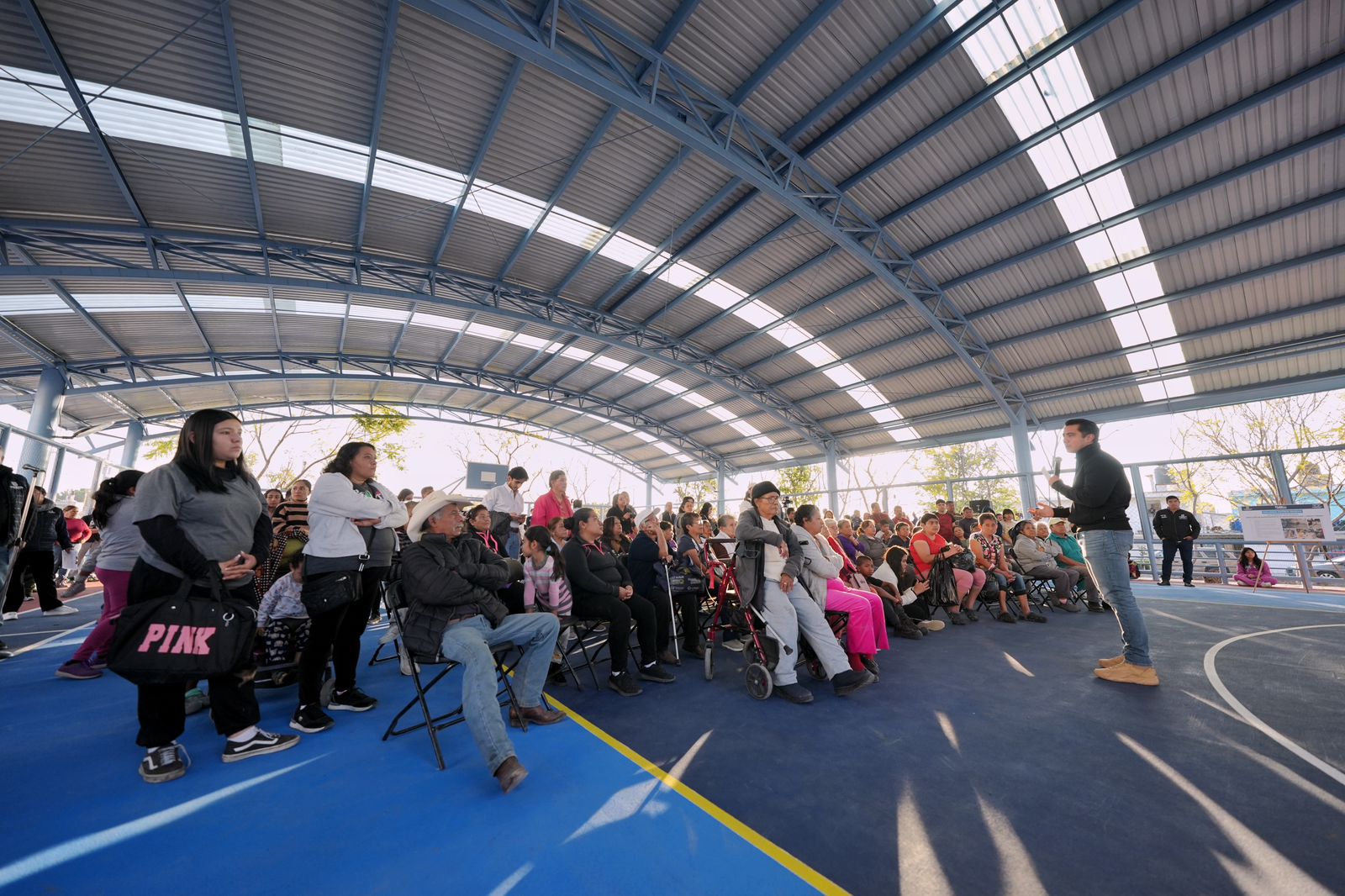 Imagen de Entrega Felifer Macías rehabilitación y arcotecho del parque en la colonia Patria Nueva 1