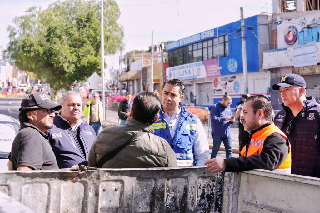 Imagen de Felifer Macías pone en marcha pilotaje en materia de movilidad por obras del tren México-Querétaro 4