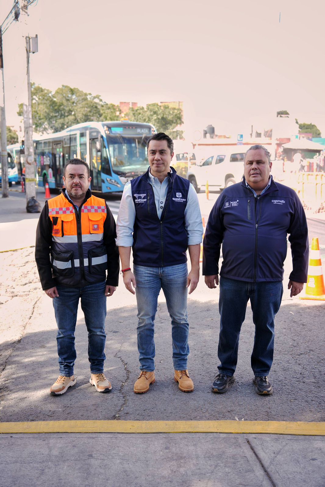 Imagen de Felifer Macías pone en marcha pilotaje en materia de movilidad por obras del tren México-Querétaro 5