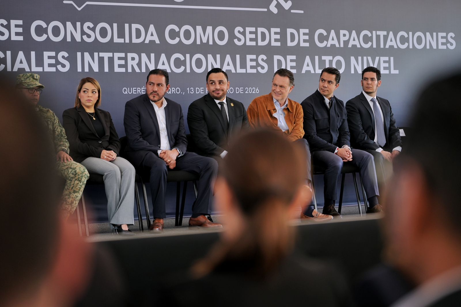 Imagen de Acompaña Felifer Macías acompaña al Gobernador a la clausura de la Capacitación Internacional “Detención de Fugitivos” 7