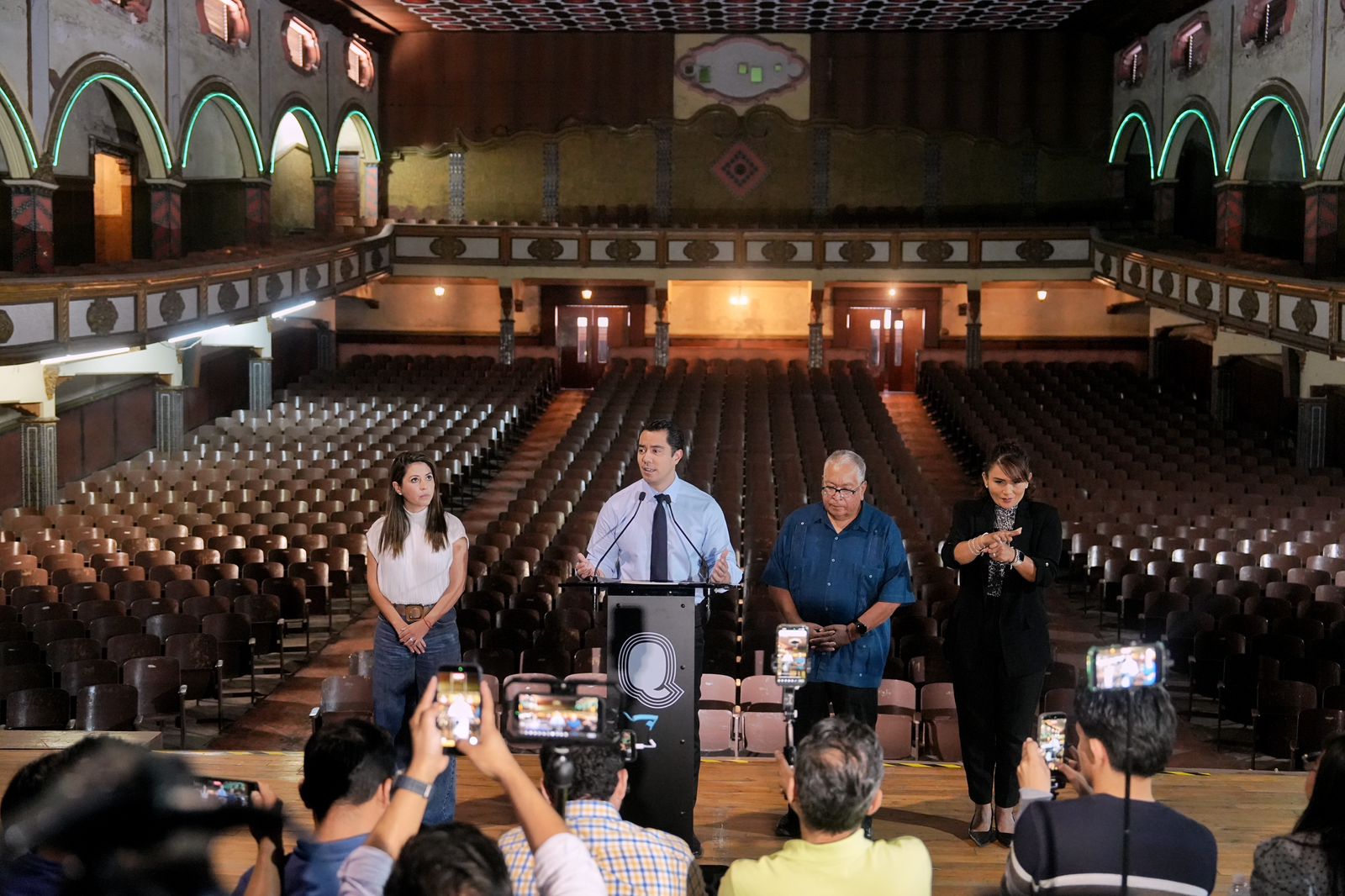 Imagen de Anuncia Felifer Macías rescate del Teatro Hércules 4