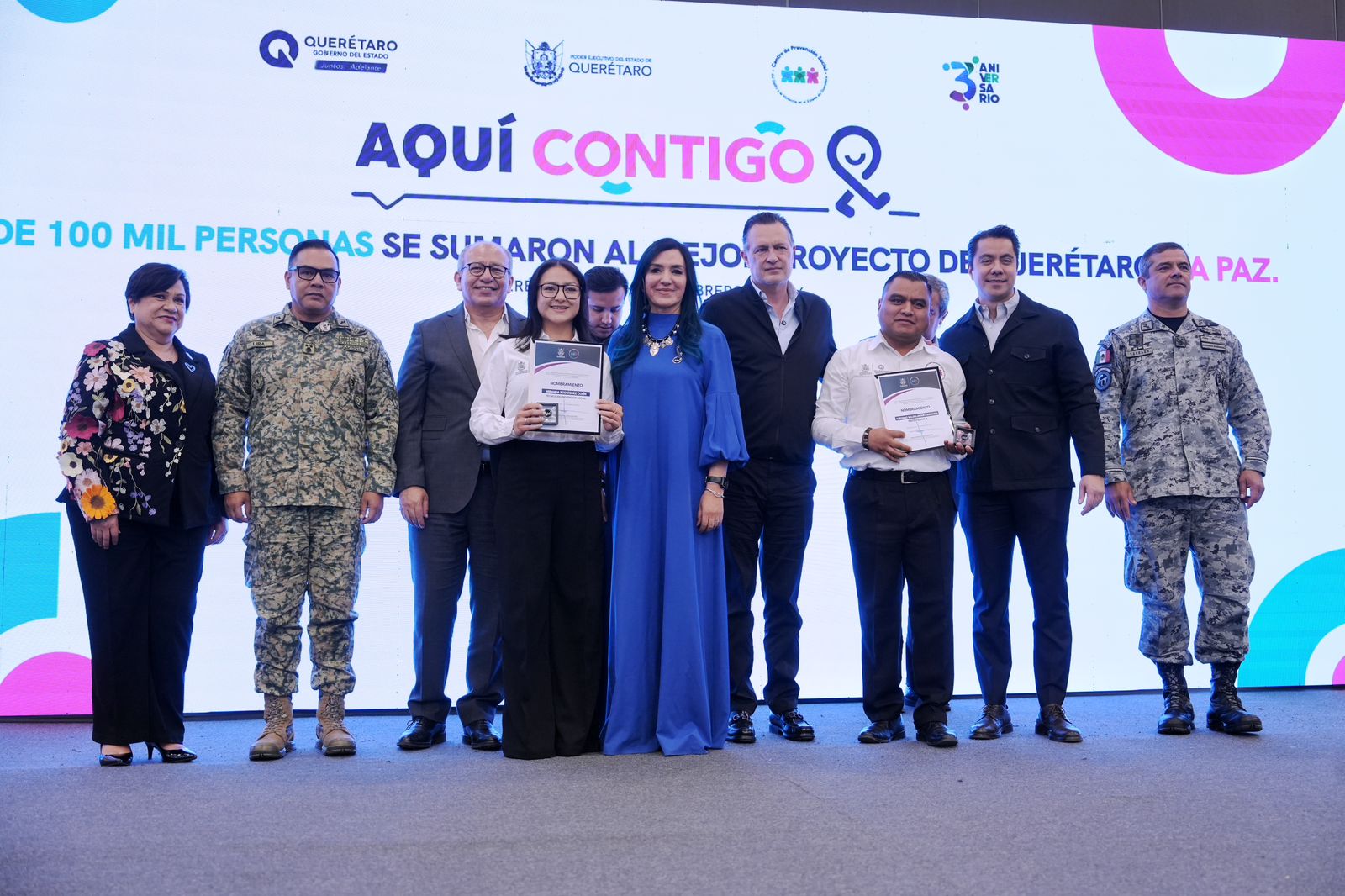 Imagen de Acompaña Felifer Macías al Gobernador en el Tercer Aniversario del Centro de Prevención Social del Delito y la Violencia 10