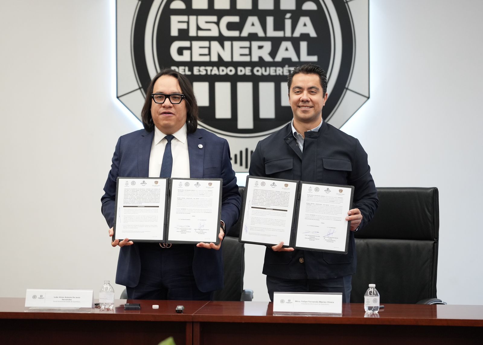 Imagen de Fortalece Felifer Macías la coordinación en seguridad con la Fiscalía del Estado 9
