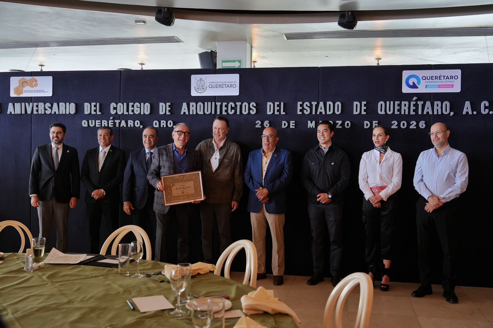 WhatsApp Image 2026-03-26 at 6.05.41 PM Imagen de Acude Felifer Macías al 54 Aniversario del Colegio de Arquitectos 5