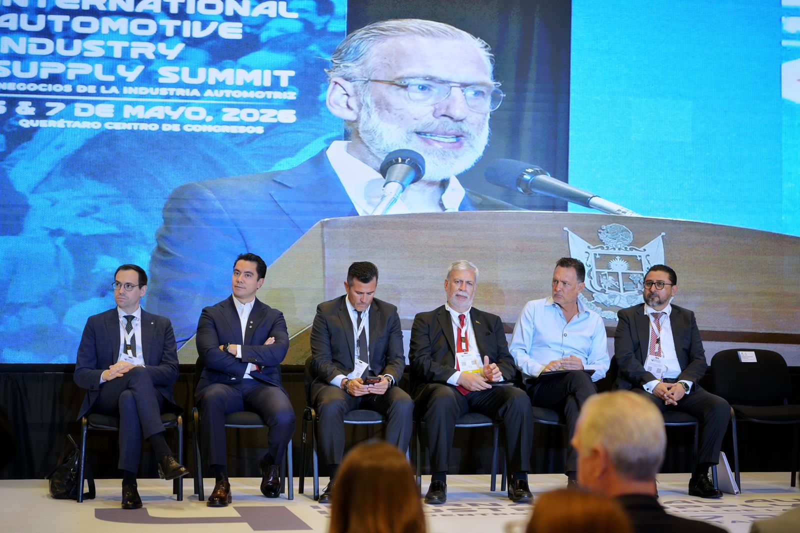 WhatsApp Image 2026-05-06 at 1.25.00 PM (1) Imagen de Acompaña Felifer Macías al gobernador durante el International Automotive Industry Supply Summit 2