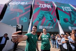 Imagen de Anuncia Felifer Macías el Zona Fest en el estadio Corregidora 34