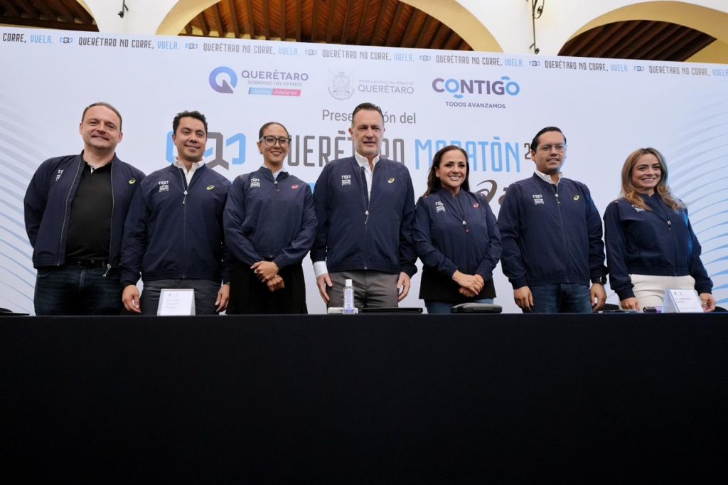 Imagen de Asiste Felifer Macías a la presentación del Querétaro Maratón 2026 2