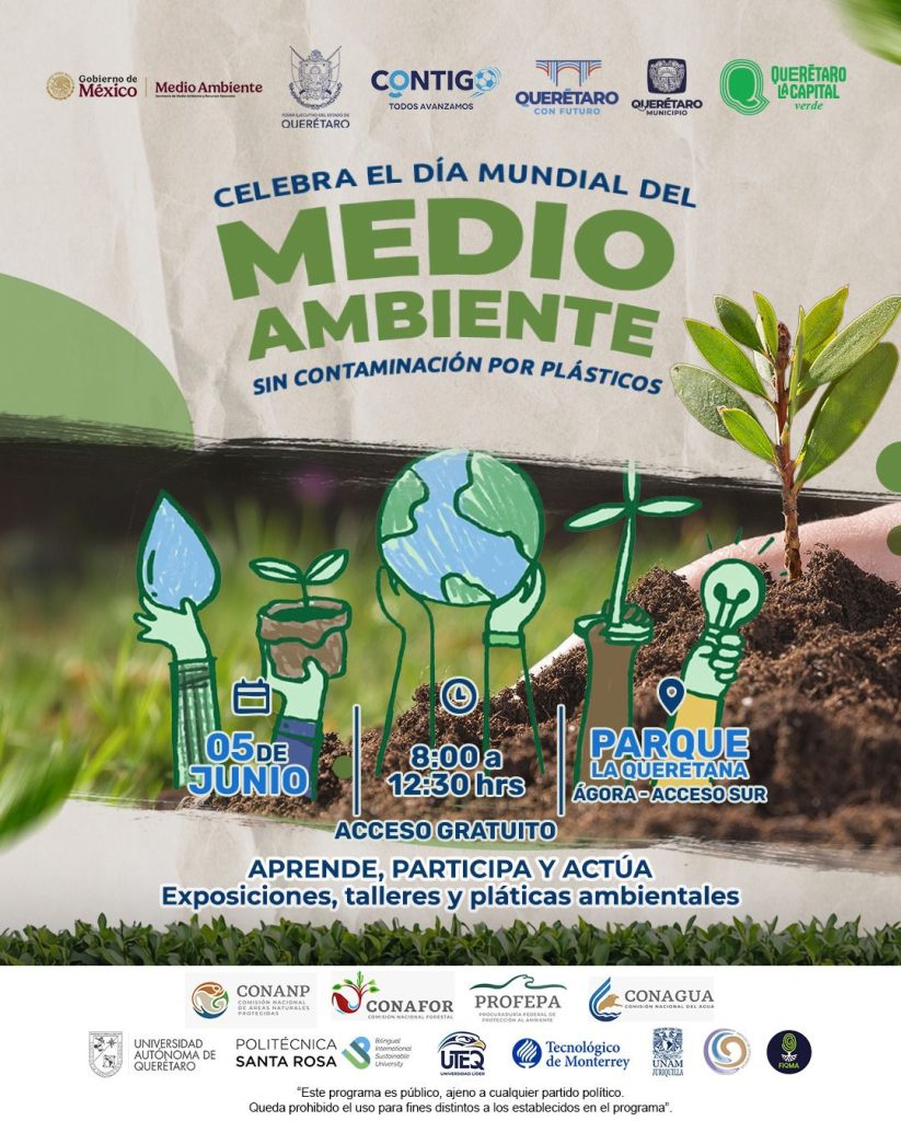 Imagen de Municipio de Querétaro se suma al Día Mundial del Medio Ambiente con Jornada de Educación y Acción Ambiental 2