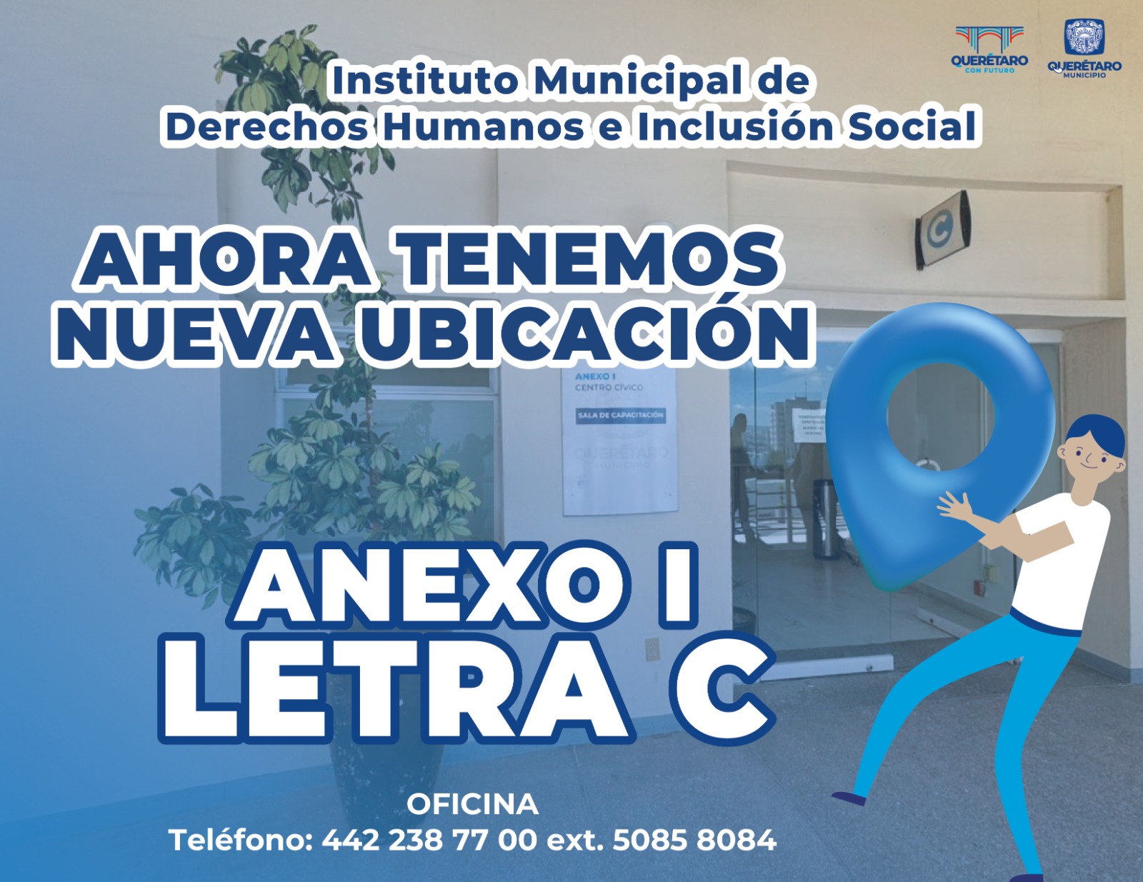 Imagen de Instituto Municipal de Derechos Humanos e inclusión Social cambia la ubicación de sus oficinas 6