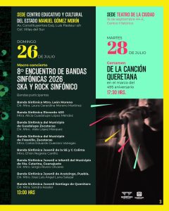 Imagen de Presenta Municipio de Querétaro actividades en el marco del Aniversario 495 de Santiago de Querétaro 6